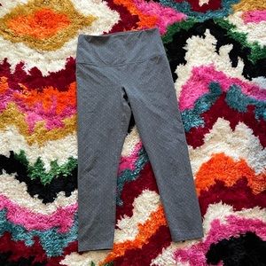 Glyder Geometric Grey Patterned Leggings